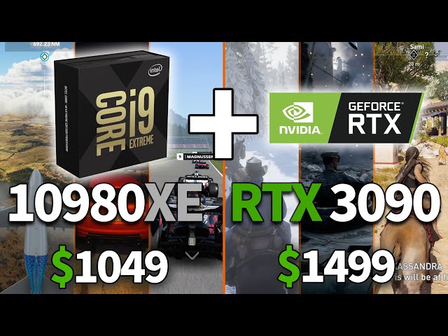 i9-10980XE + RTX3090, Test in 9 Games