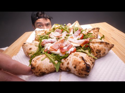 Video I've Never Seen (Or Eaten) A Pizza Like This Before - youtube