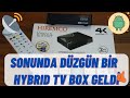 Hiremco Impala Hybrid Android TV Box|Türkiye'nin En Güçlü Hybrid Cihazı |4K Uydu Alıcılı Android Box