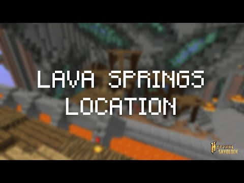 Lava Springs - Hypixel SkyBlock Wiki