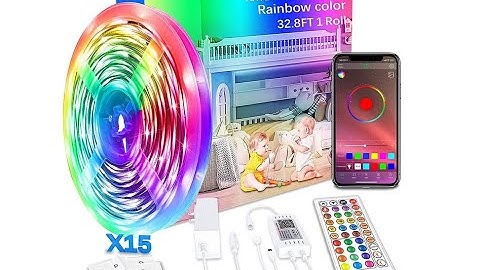 BEST LED Light Strips  App or Remote Control Dreamcolor RGBIC REVIEW