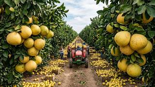 Inside Taiwan’s Pomelo Farms | Harvesting and Production Process