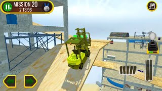 Construction Simulator 3D #16 Forklift Truck Games - Android iOS Gameplay screenshot 2