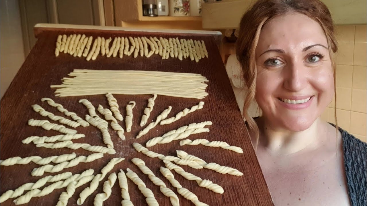 Fusilli!!! 3 FORMATI e ...maschera per le mani.