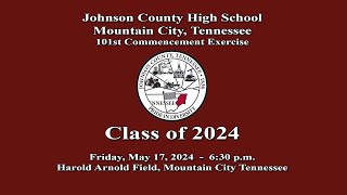 Johnson County High School Graduation, May 17th 2024