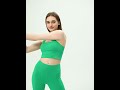 High Strength Solid Color Tight Women Fitness Sport Shockproof Yoga Vest Cross Back Fixed activewear