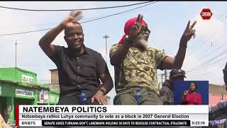 Natembeya rallies Luhya community to vote as a block in 2027 election