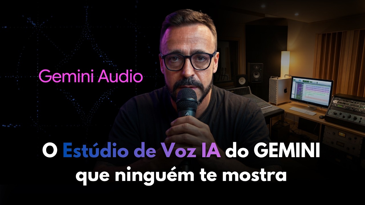 Live #109 | O Estúdio de Voz IA do GEMINI que ninguém te mostra - YouTube