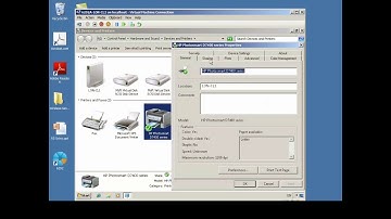 windows 7 Course 6292A | M03-L03 | Creating and Sharing a Printer  || MCTS 70-680