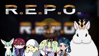【R.E.P.O.】コラボでレポやってみる！ 　銀灰視点　 w/オコセ 縋 鳥居たまご こんぶ 鹿屋メレ【#銀灰兎角 】