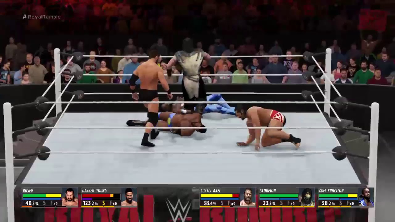 WWE 2K16 - Royal Rumble (w/Chuck Norris) - YouTube