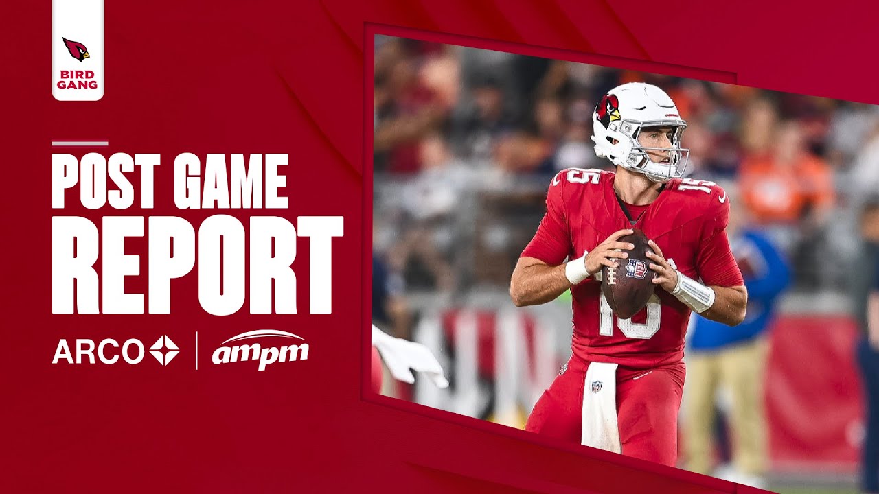 Clayton Tune's NFL Debut vs. Broncos | Arizona Cardinals Postgame Report