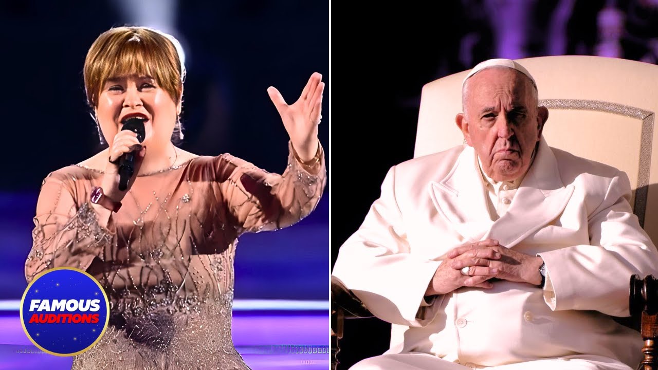 When Susan Boyle Sang for Pope Francis in STUNNING Vatican Perfomance + Farewell Message