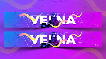 How to Make YouTube Channel Banner/Art | (Photoshop Tutorial ) Trends 2024