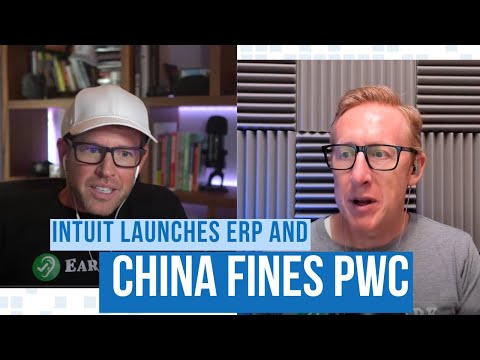 Intuit Launches ERP, China Fines PwC, OpenAI's New Model