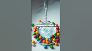 Skittles Splash Diffusion Experiment