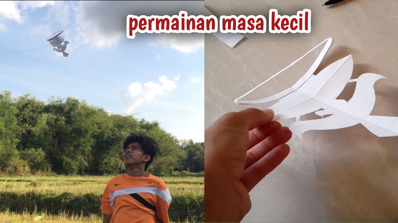 Layangan kertas buku versi KA’SEKA’AN.