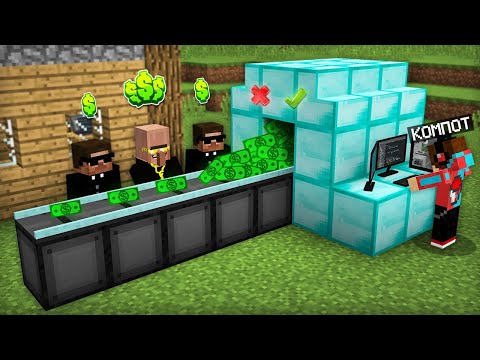 МЫ С ЖИТЕЛЕМ МИЛЛИОНЕРОМ ПОСТРОИЛИ ДЕНЕЖНЫЙ ЗАВОД В МАЙНКРАФТ | Компот Minecraft
