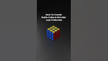 Rubix Cube Modelling in Blander #blender3d #oldmoney #3danimation #3dmodeling #youtubeshorts #viral