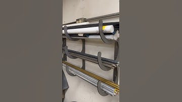 Another day, another cool shop mod. Laser cut rack by @mattofmanytrades on IG ⚒️ #sheetmetal