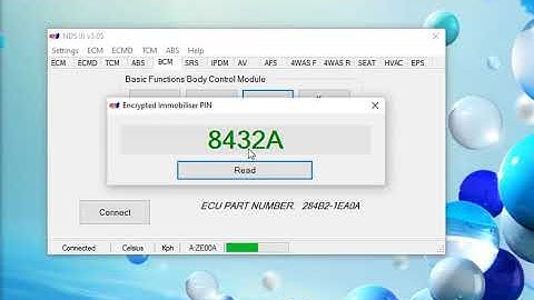 NDSIII Encrypted Immo PIN