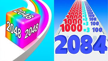 Jelly Run 2048 VS Number Master - All Levels Gameplay Android iOS Ep 1