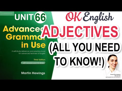 Unit 66 Прилагательные, позиция в предложении | English Grammar Advanced