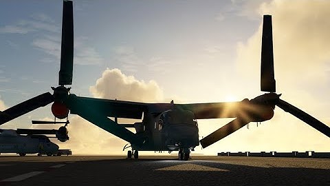 MSFS 2020 Miltech V22 Osprey - The Startup Process