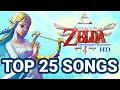 Top 25 Legend of Zelda: Skyward Sword Songs