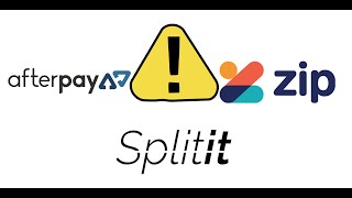 3 PROBLEMS with buy now pay later. Afterpay, Zip Pay, Splitit etc.