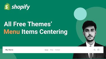 Centering Menu Items and Header in Shopify Dawn Theme, Refresh Theme, and Sense Theme
