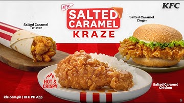 Krazy cravings with the NEW KFC Salted Caramel Kraze!
