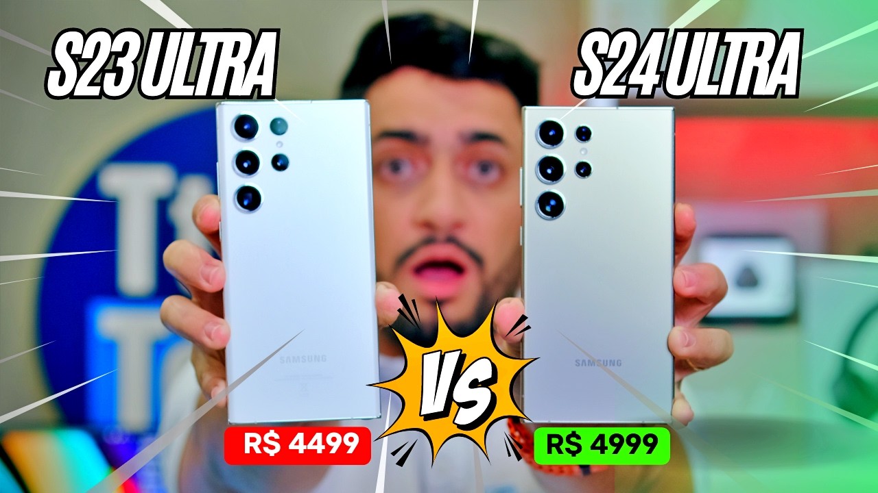 S23 ULTRA vs S24 ULTRA ✨ QUAL MELHOR ESCOLHA NA BLACK FRIDAY 2024 😱