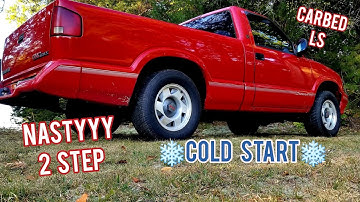 CAMMED 5.3 LS swapped V8 s10 cold start- 2step, idle and rev