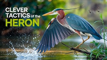 The Clever Fishing Tactics of the Green Heron
