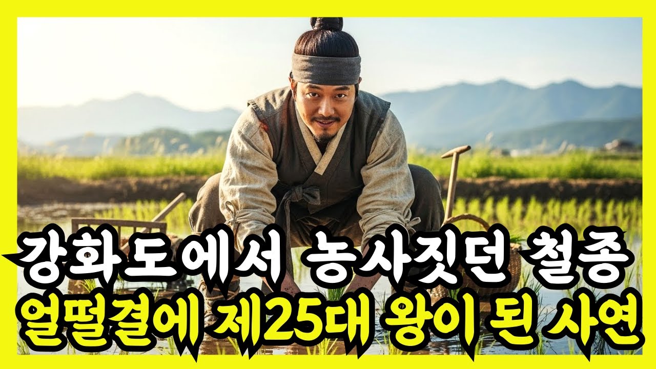 [한국사] 평범한 삶을 꿈꾼 나무꾼: 철종의 비극적 운명 | 역사이야기 | 조선시대 | 역사인물 | 철종 | 철인왕후 - YouTube