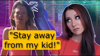 this CREEPY couple chases a random child at a park