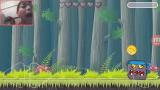 Como derrotar o chefão ninja quadrado no red ball 4 screenshot 3