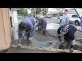 How to Pour a Concrete Sand-Wash Finished Driveway and Wooden Stamped Concrete Patio Part 2 Mp3 Song