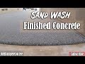 How to Pour a Concrete Sand-Wash Finished Driveway and Wooden Stamped Concrete Patio Part 2