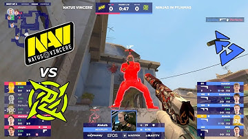 NAVI vs NIP - HIGHLIGHTS - MIRAGE - BLAST: Premier Spring CSGO 2023.