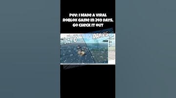 I made a viral Roblox game in 240days #roblox  #gamedev  #devlog