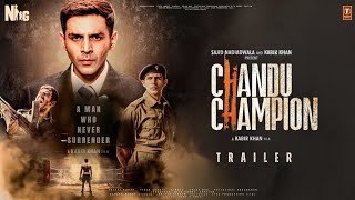 CHANDU CHAMPION TRAILER REACTION!!!! KARTIK AARYAN'S MOST CHALLENGING AND DIFFERENT ROLE 👍👍👍