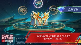 HOW MUCH 💎/DIAMONDS FOR M7 SUPPORT CHEST IN NEW M7 GRANGER PASS EVENT (PRIME SKIN) | MLBB screenshot 1