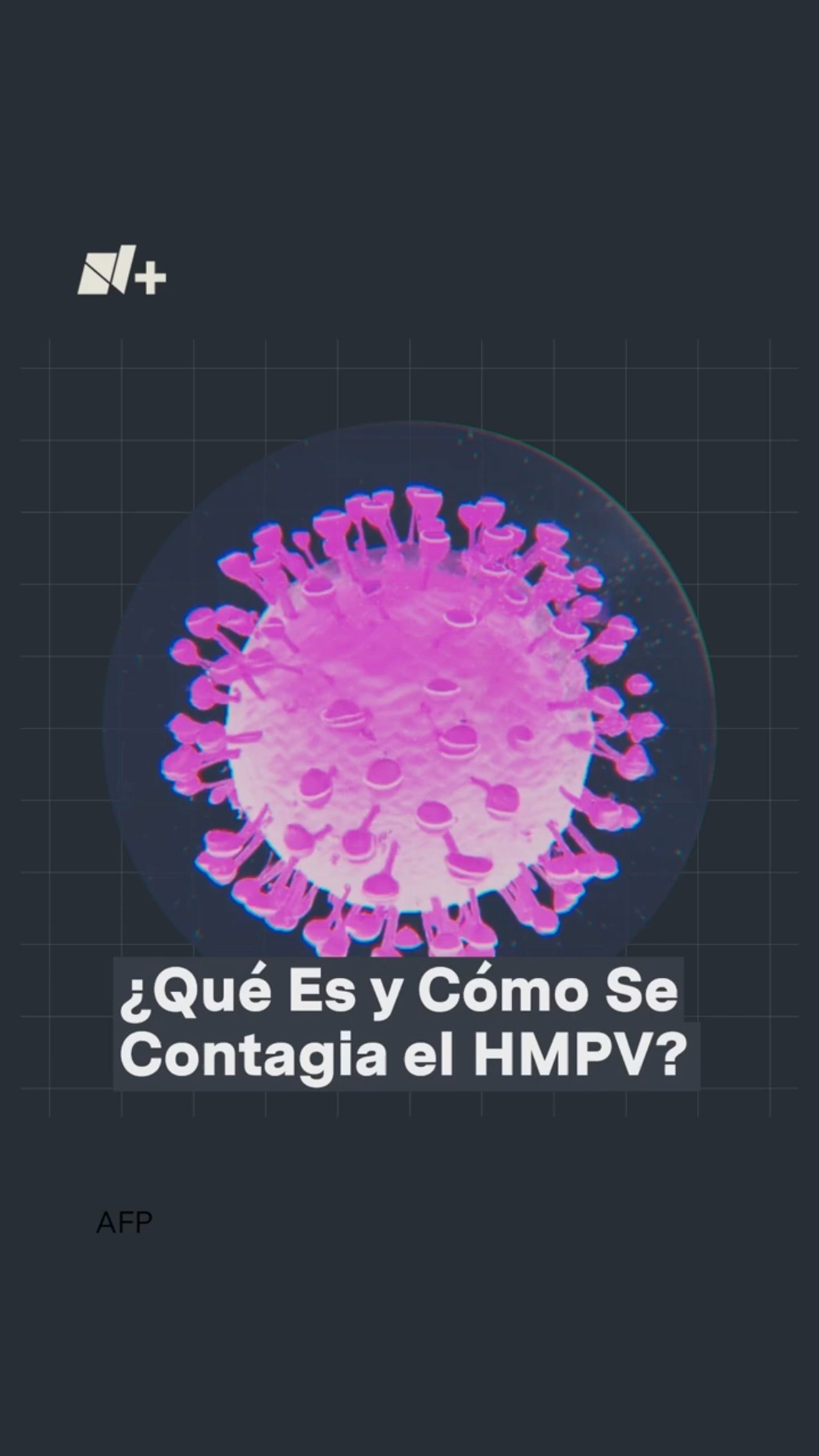 ¿Qué es y cómo se contagia el HMPV? El virus que se está propagando en China - N+ #Shorts