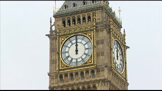 London's Big Ben Chimes For Last Time