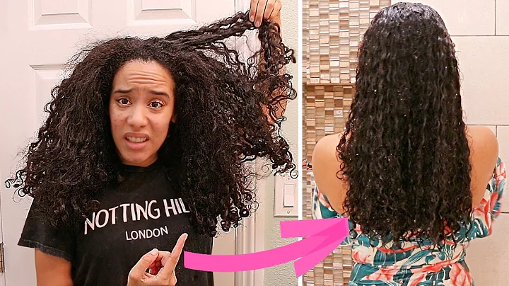 HOW I DETANGLE EXTREMELY MATTED, DRY, TANGLED HAIR // FOR NATURALLY CURLY HAIR 2025