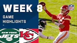 Jets vs. Chiefs Week 8 Highlights | NFL 2020