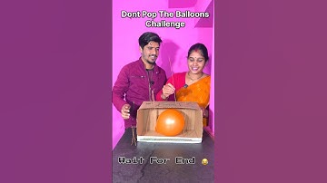 Don’t Pop The Balloon Challenge 🤣 family challenge #challenge fun with Ankit #shorts