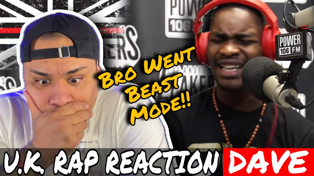 🤯 U.K. Rap Newbie REACTS ! Where Has THIS GUY Been!! Dave Freestyle LA Leakers | UK Rap REACTION